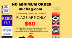 Desktop Screenshot of micflag.com